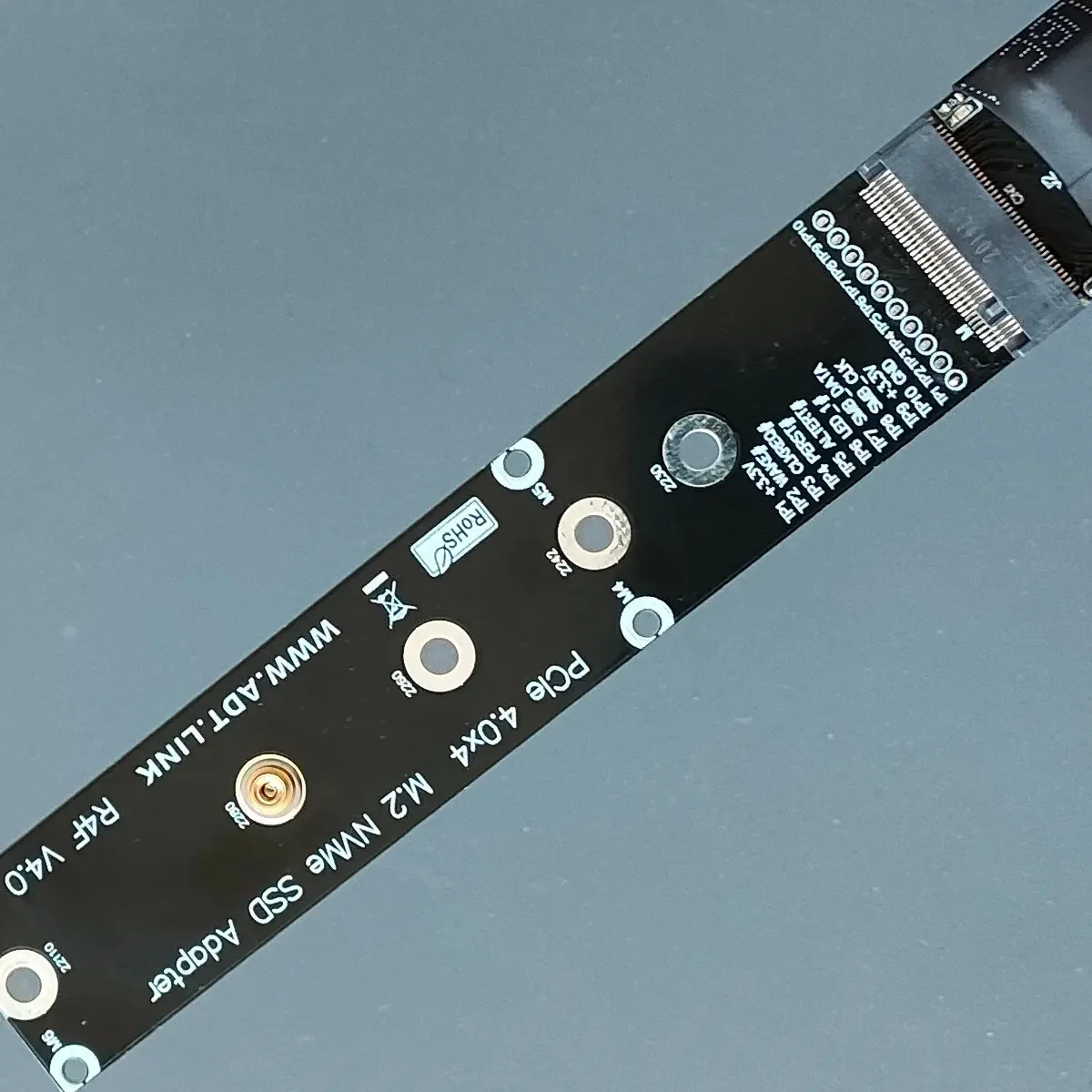 M.2 Extended Adapter Cables for NVMe SSDS Support PCIE 3.0 x4 full-speed stable ADT