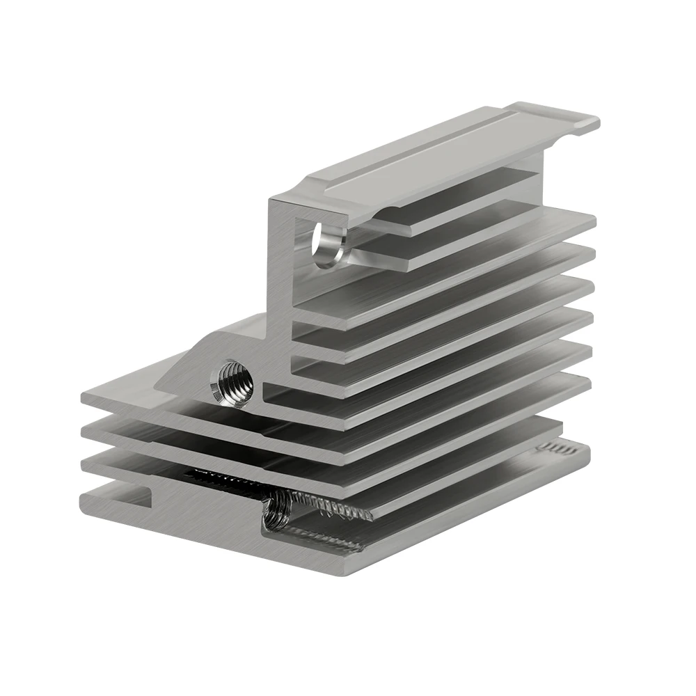 For Creality K1 Series Radiator Metal Heat Sink One-Piece Throat Ceramic Heating Head Kits for K1 K1C K1 MAX 3D Printer Parts