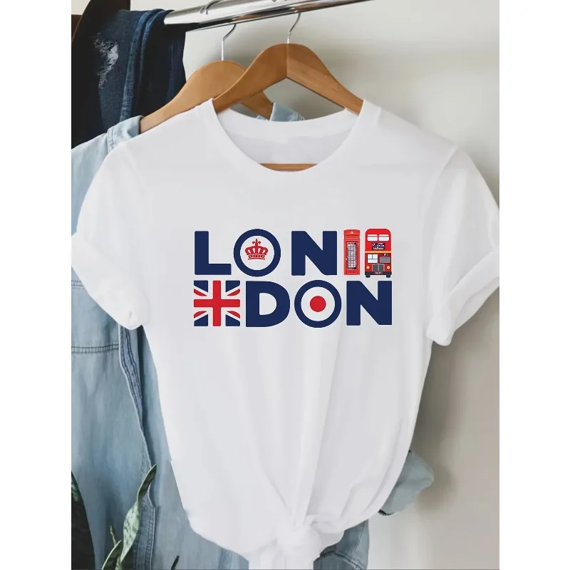 

Пара ярких зеленых повседневных и весенних дорожных одежды с круглым вырезом, повседневные футболки для женщин, повседневные футболки с принтом и рисунком