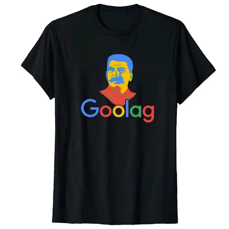 Goolag USSR Stalin Artsy Oversized T-shirt Graphic T Shirts Short Sleeve T-shirts Oversized T Shirt Summer Men's Clothing