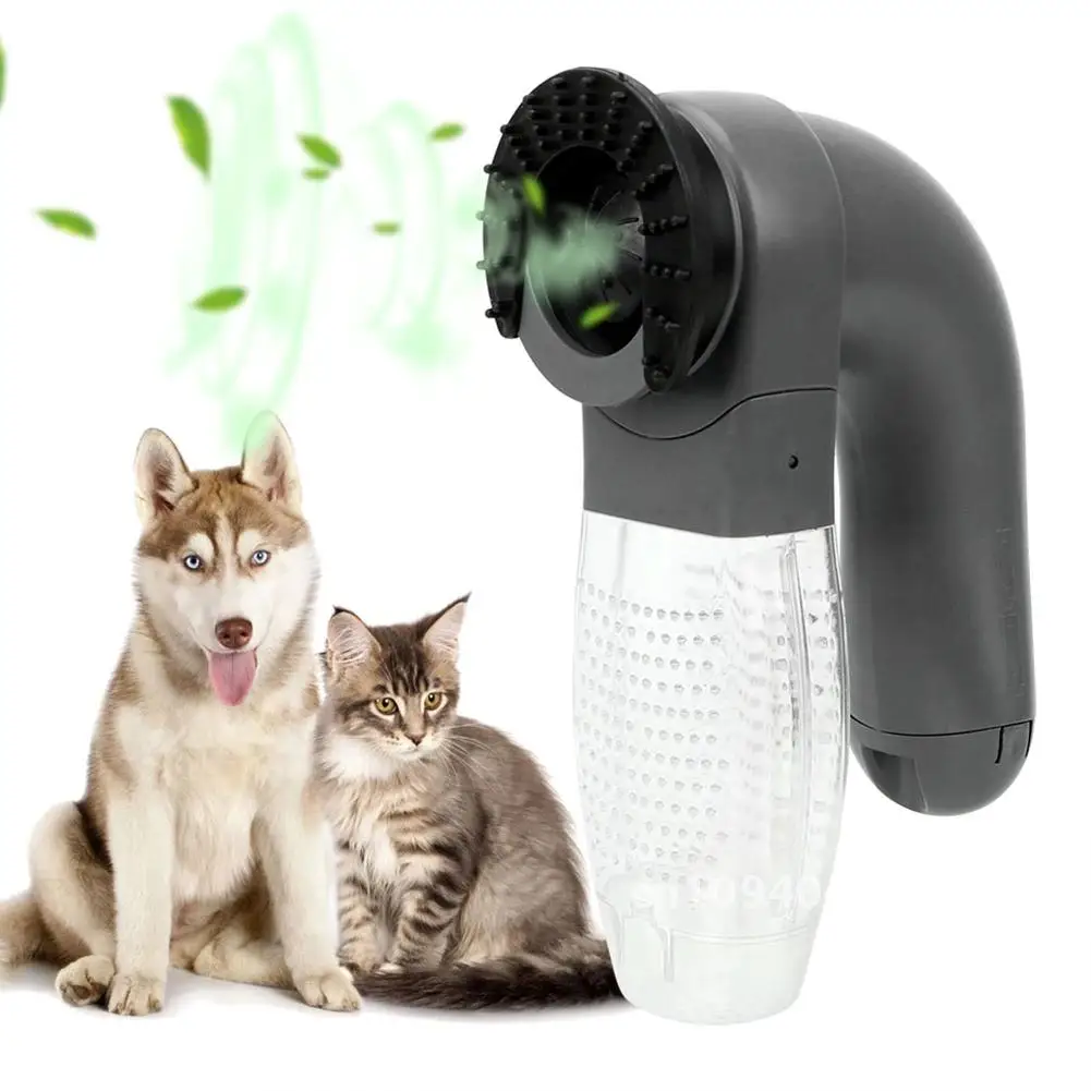 

Pet Grooming Vacuum Fur Cleaner Pet Massage Electric Dog Comb Animals Hair Cat Deshedding Cat Dog Device Suction Clipper