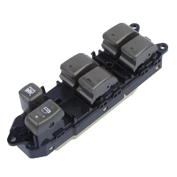 AZGIANT Car Window Lifter Mian Switch for Lexus GX470 2004-2009 Black Plastic Control Board 20 Pins with LOCK Button 84040-60073