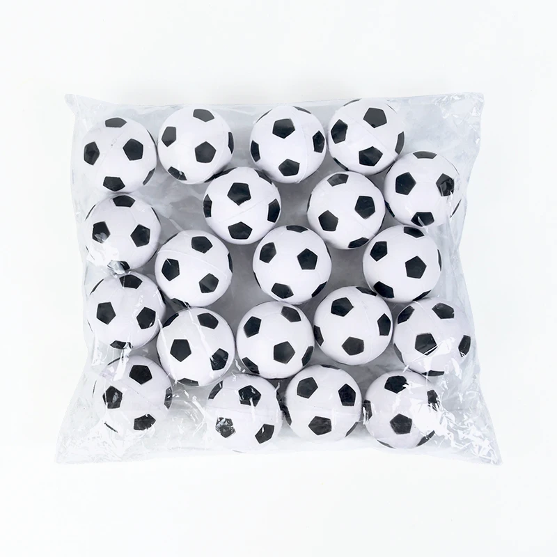 10 Stücke Squeeze Fußball Spielzeug Kinder Sport Thema Geburtstag Party Favors Gummi Fußball Geschenk Kuchen Dekor Goodie Bag Pinata Füllstoff – Detail 9