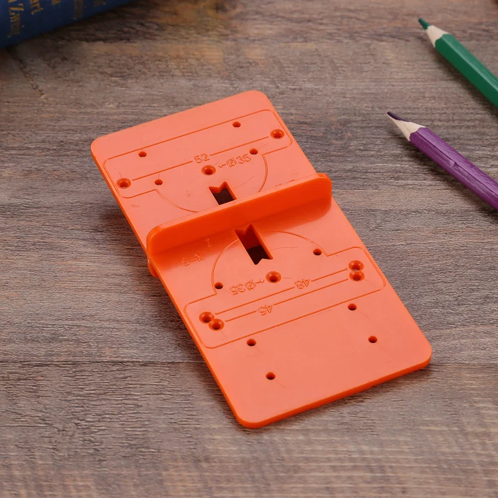 35/40mm 힌지 구멍 드릴링 가이드 힌지 설치 지그 도어 캐비닛 힌지 구멍 로케이터 실용적인 목공 도구 새로운 브랜드