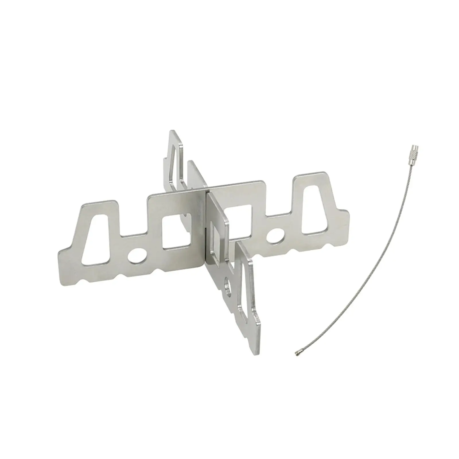 2xCamp عبر حامل مخيم قاعدة حامل وعاء دعم وعاء حامل للمشي لمسافات طويلة في الهواء الطلق السفر شواء