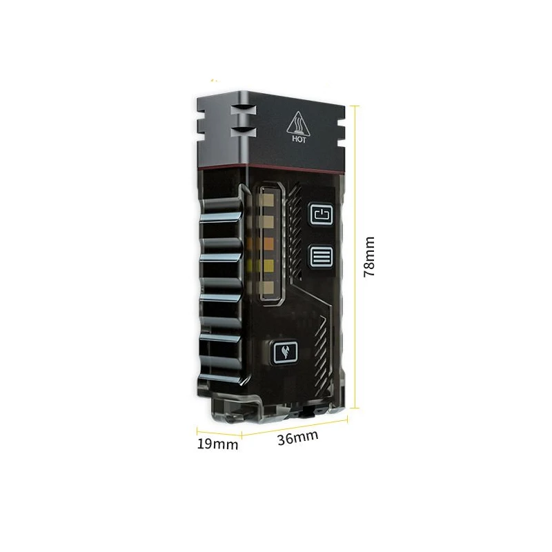 Outdoor Charging Multi Functional Mini Keychain LED Flashlight Arc Lighte r Beeming Portable Tool