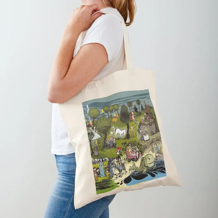 

Fairy tale hidden object Tote Bag canvas tote bags reusable shopping bag bags for women ecological bags