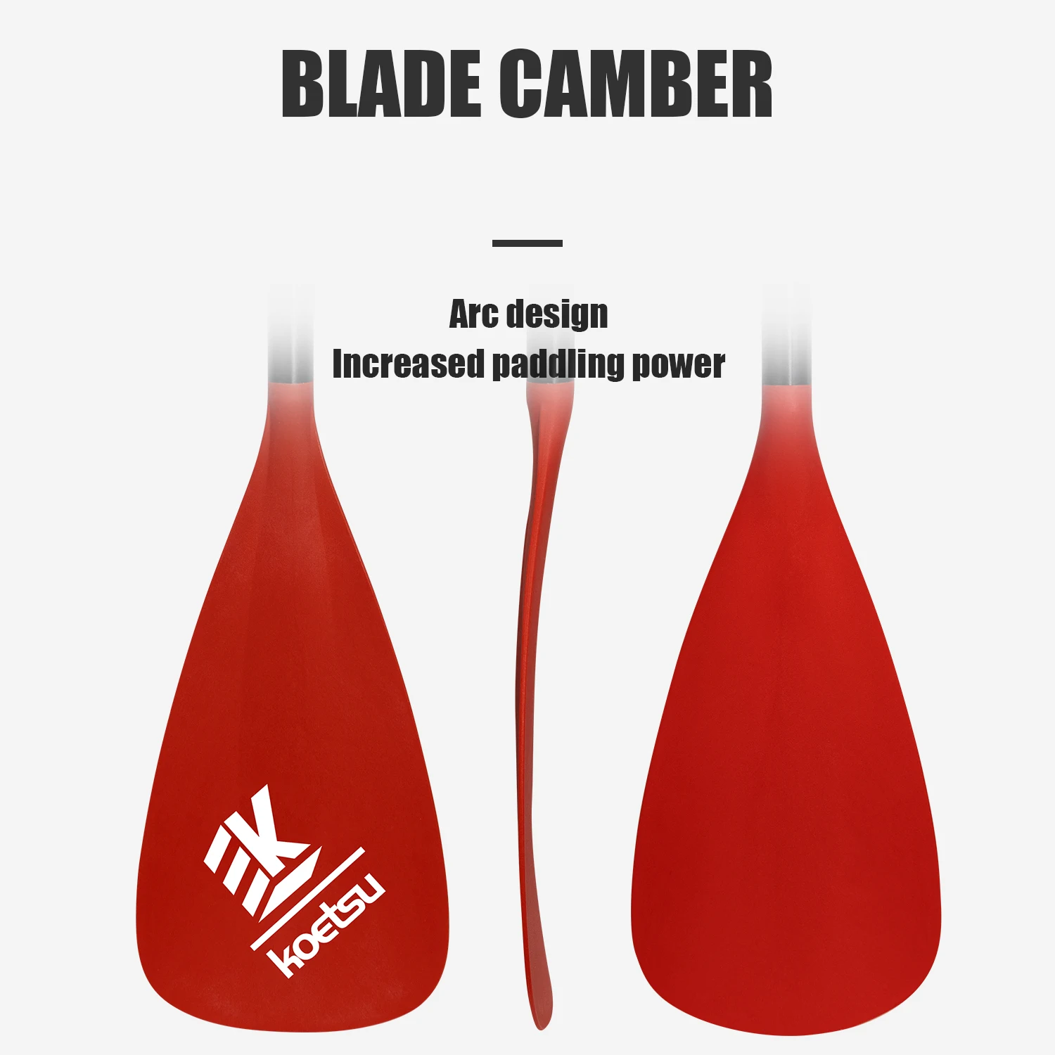 KOETSU Colorful Paddle Blades, Aluminum Alloy Paddle for SUP,  Ideal for Surfboards and Paddleboarding
