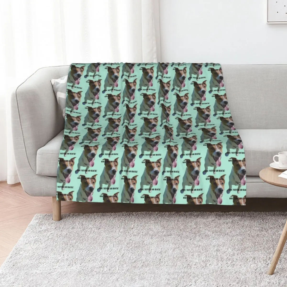 Jack russell terrier Throw Blanket Polar Hairy Designers Soft Big Bed linens Single Blankets