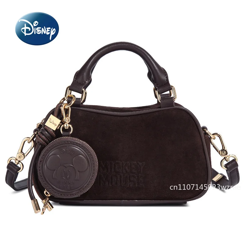 

Disney Mickey New Women's Mini Handbag 2-piece Set Fashionable Women's Shoulder Bag Luxury Brand Original Cartoon Women's Bag