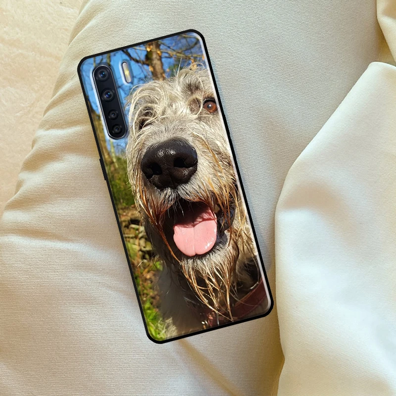 Irish Wolfhound Dog For OPPO A79 A38 A58 A78 A98 A54 A74 A94 A16 A76 A96 A5 A9 A52 A72 A15 A17 A57 A53S Case