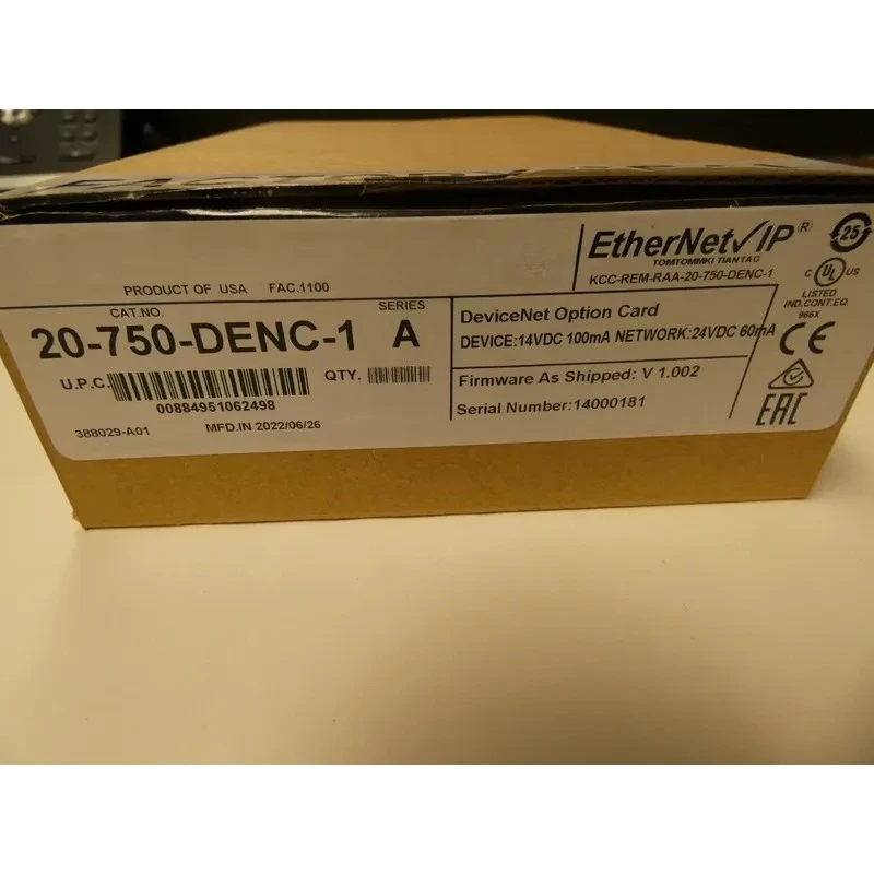 Brand New 20-750-CNETC 20-750-DENC-1 20-750-DNET One Year Warrant