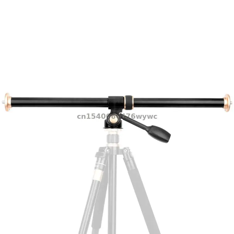 

QZSD Horizontal Bar Camera Mount Tripod Accessory Aluminum Alloy Rotatable Multi-Angle Center Column Rod with Locking System