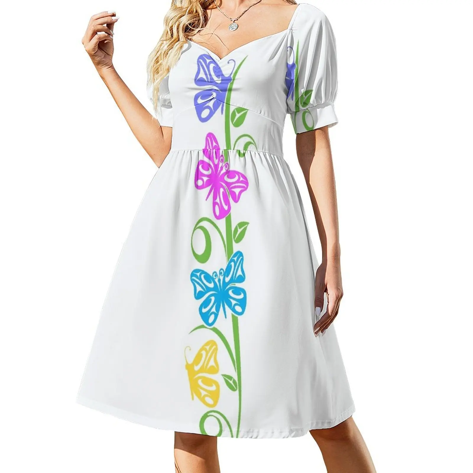 

Butterflies Short Sleeved Dress summer dresses women 2025 loose summer dress Dress