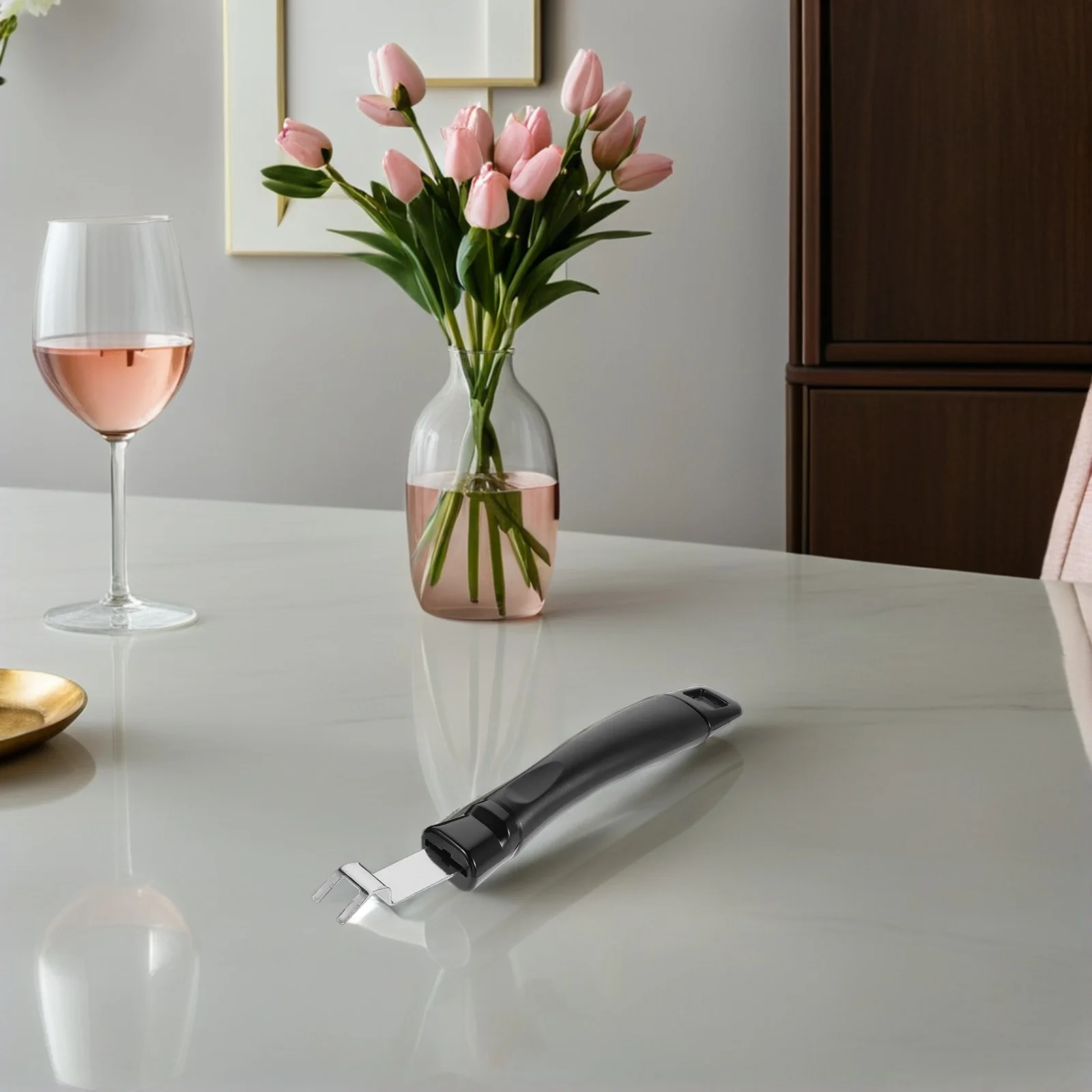 

2pcs Bbq Tray Lifter Handle Stainless Steel Grill Pan Lifting Tool Bakelite Grip For Outdoor Grilling Camping Picnics Parties