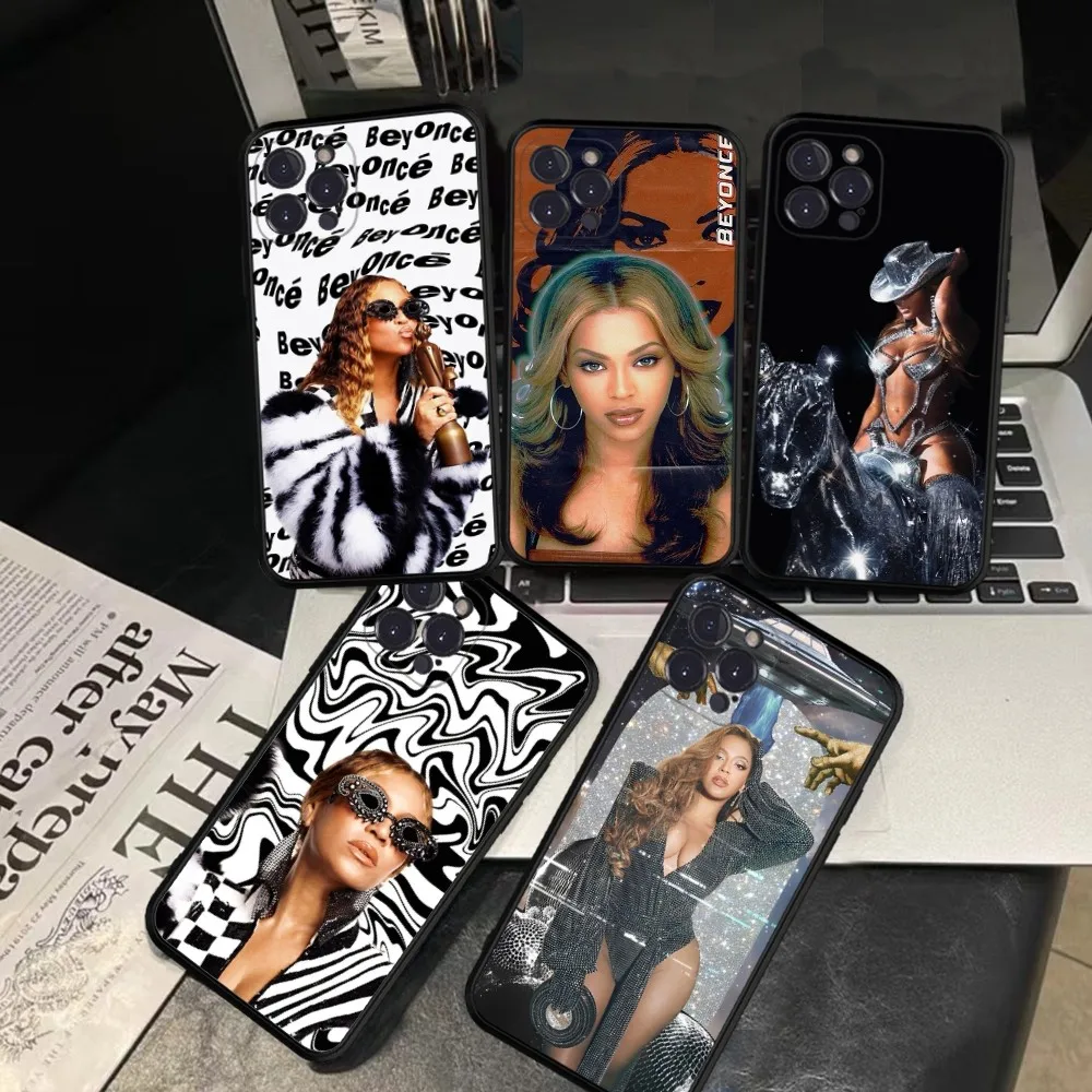 

B-Beyonces Renaissance Singer Phone Case Silicone Soft For Iphone 15 14 13 12 11 Pro Mini XS MAX 8 7 6 Plus X XS XR Cover