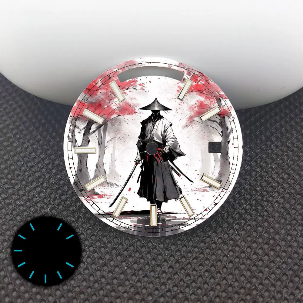 29mm Miyota8285 Dial Double Date Color-Printed Dial Wristwatch Accessory Is Suitable for Miyota 8285 Movement Watch Accessories