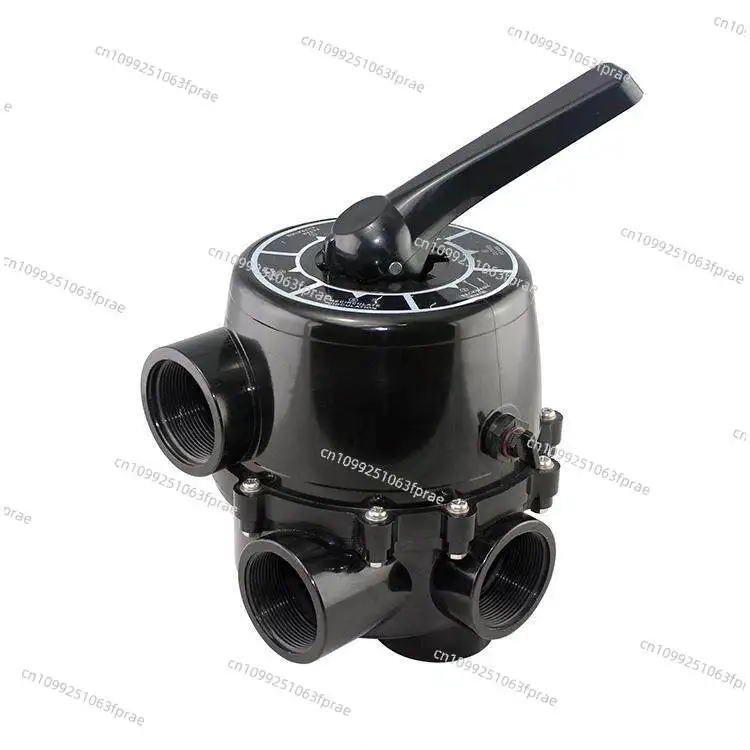 2 Inch Six-position Multi-directional Valve, Sand Tank Head & Filter Control Valve for Swimming Pool Side Sand Tank Filtration