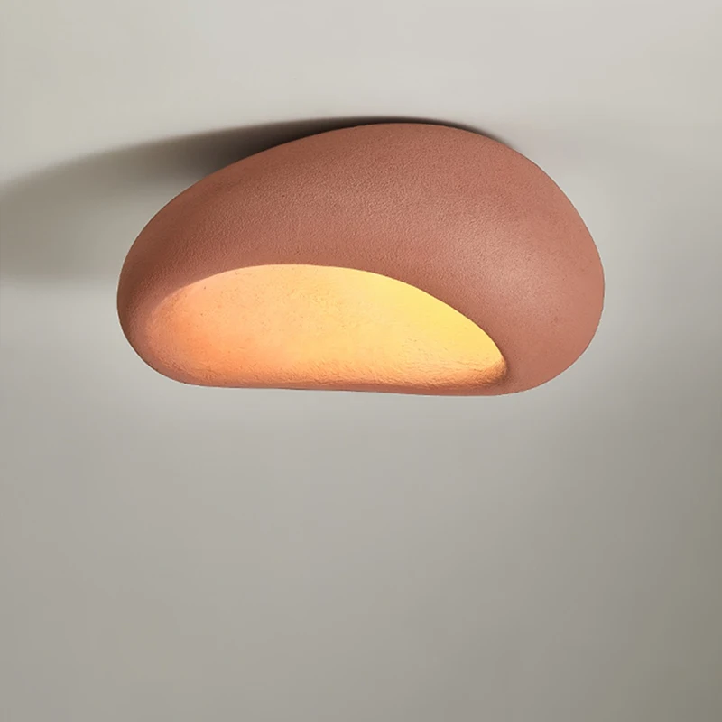 Nordic Wabi Sabi plafoniere a Led plafoniera minimalista per soggiorno camera da letto moderna decorazioni per la casa lampadario a soffitto