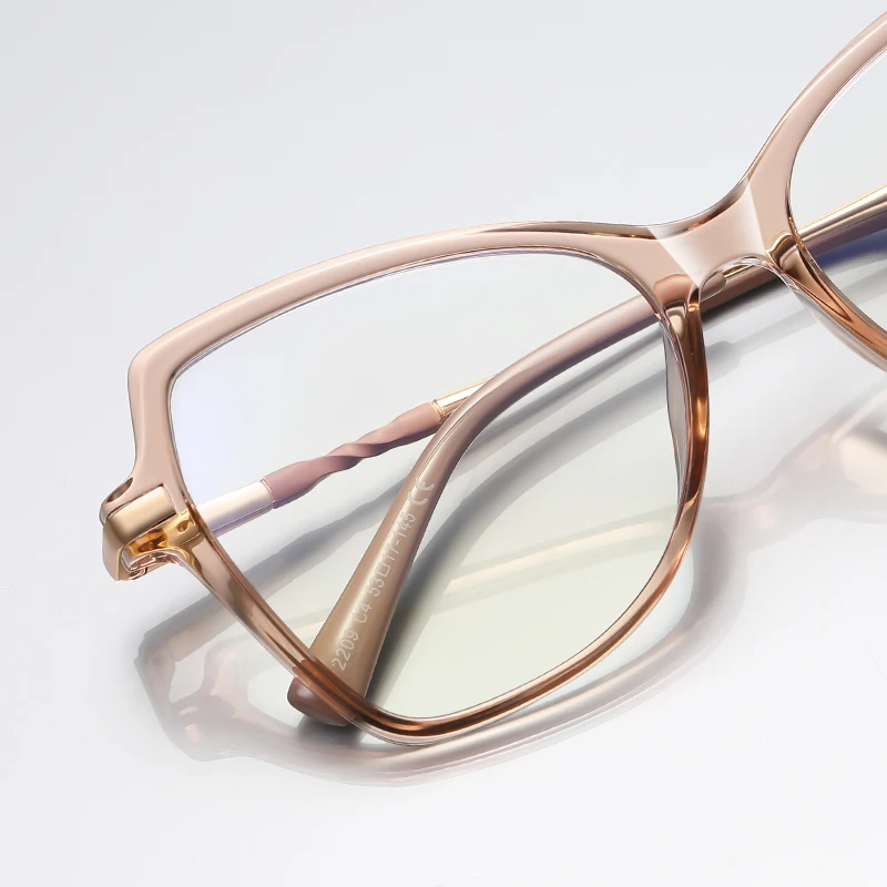 Double Legend Fashion  Butterfly Reading Glasses Women Myopia Customized Prescription Computer Optical Large Eyeglasses Frame