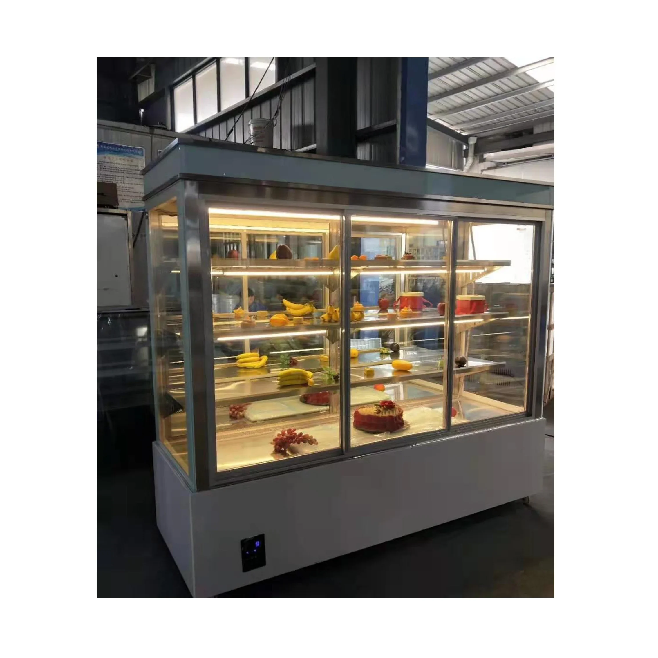 Cake Refrigerator Display Cabinet Refrigerated Showcase for Cake Chocolate