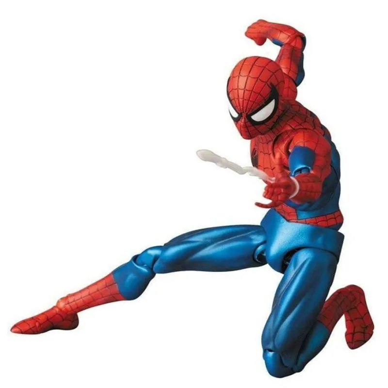 Novo 16cm anime homem-aranha mobilidade conjunta figura de ação pvc modelo estátua brinquedos boneca decoração de mesa ornamento presentes