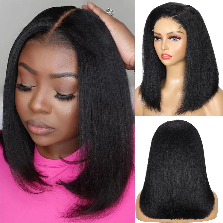 100-human-hair-kinky-straight-5x5-hd-lace-closure-wigs-preplucked-200-density-yaki-straight-13x6-hd-glueless-lace-front-wigs