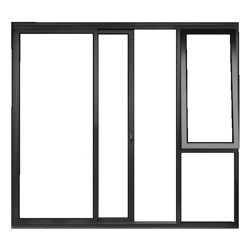 

High Quality Aluminum Door and Window & Tempered Glass Retractable Screen Awning Window