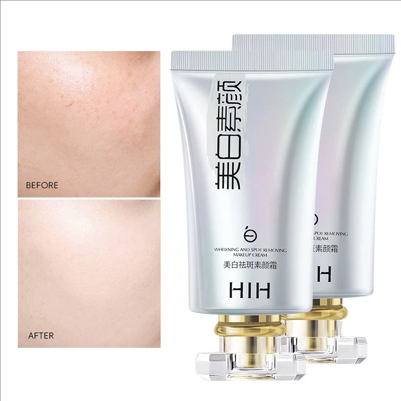Tone-Up Cream Makeup Primer Brightening Concealer Waterproof Anti-sweat Deep Moisturizing Even Skin Tone Women Makeup Primer