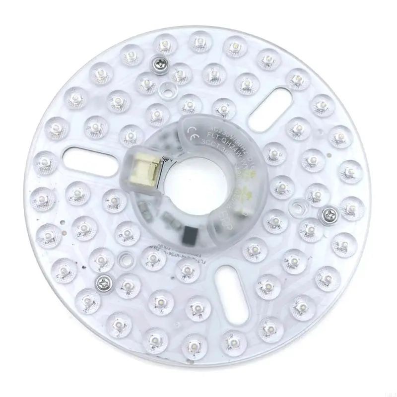 

U4LA Recessed Fan Light Replacement 24W Adjustable LED Bulb Easily Installation