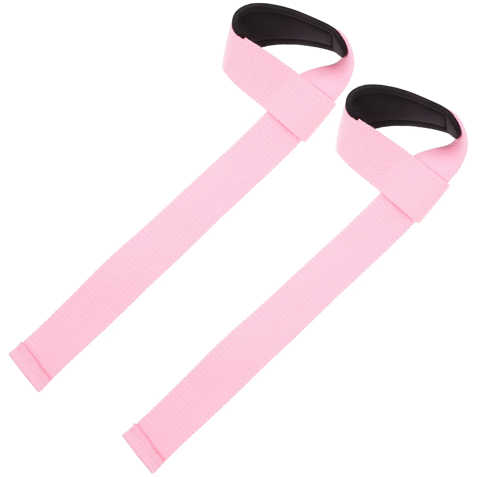 

2pcs Pink Wrist Wraps for Women Weightlifting Training Support Brace Workout Resistance Bands Anti Slip