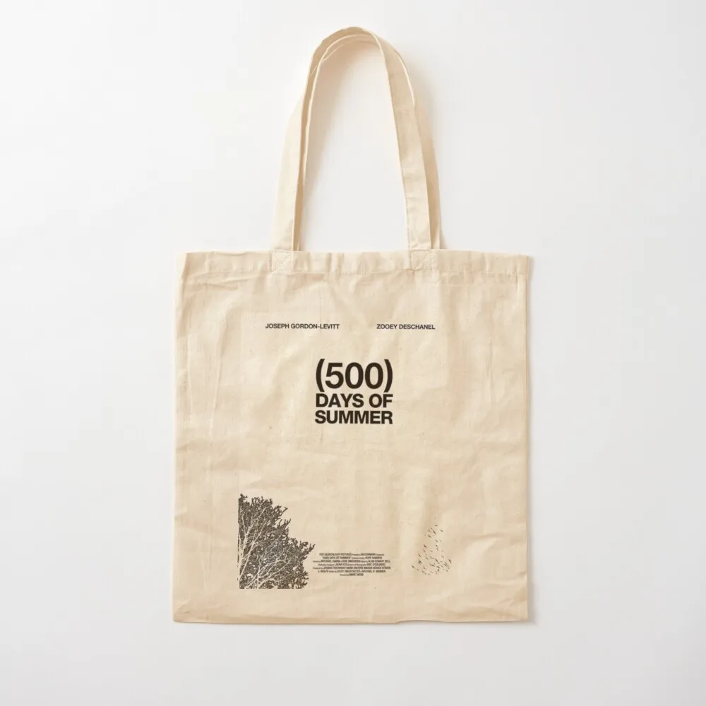 

500 Days of Summer Tote Bag hand bags reusable shopping bag shopper bag women Canvas stote Canvas Tote