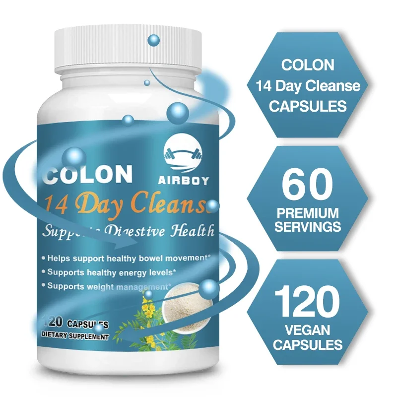 Colon 14 Day Cleanse - Improve Digestive Health, Boost Energy, Cleanse & Detox