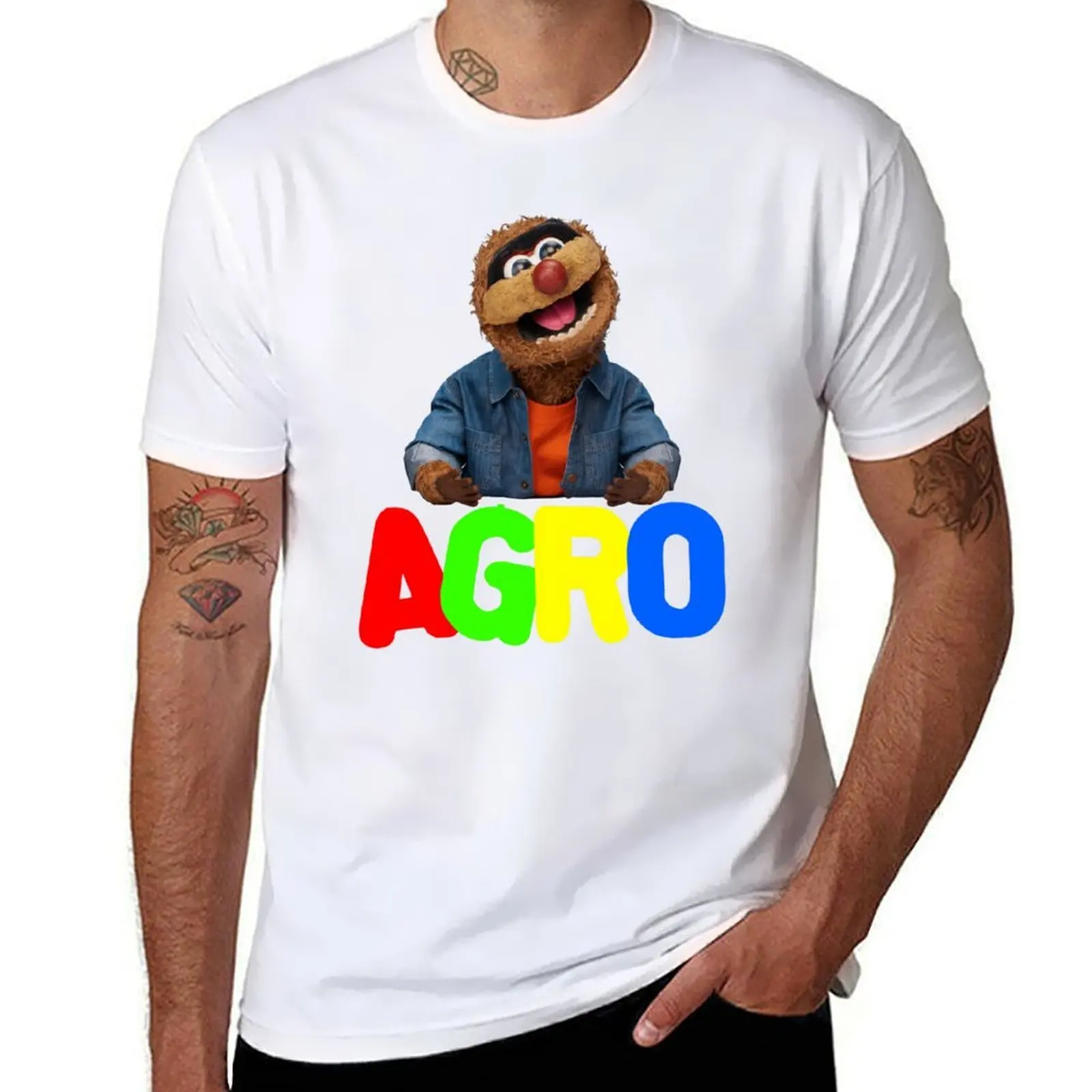 

Agro - Cartoon Connection T-Shirt t shirts for man pack white g man t shirts for men T-Shirt