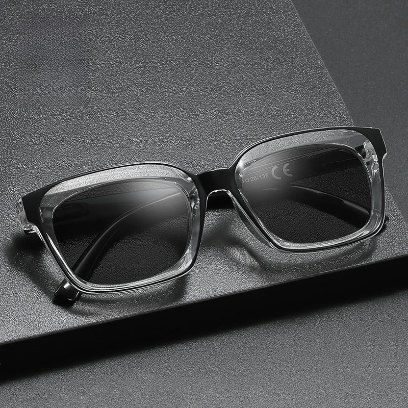 

Men's Women's Fashion Square Large Frame Sunglasses Men's New Senior Sense of Sunglasses Outdoor Street Shooting UV400 Glasses