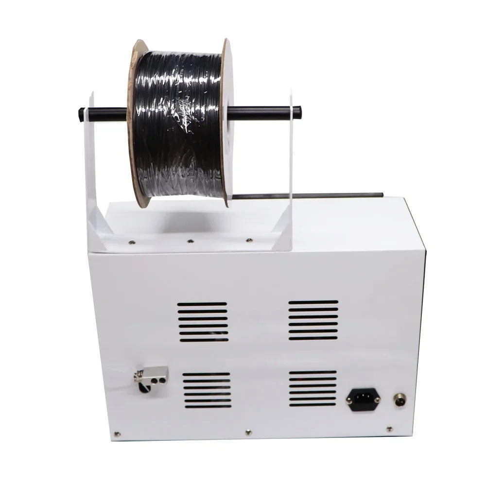 Automatic 3-28mm Wire Coil Winding Machine Electric Digital All in 1 Touch Screen Cable Binding Tie Tools 220/110V