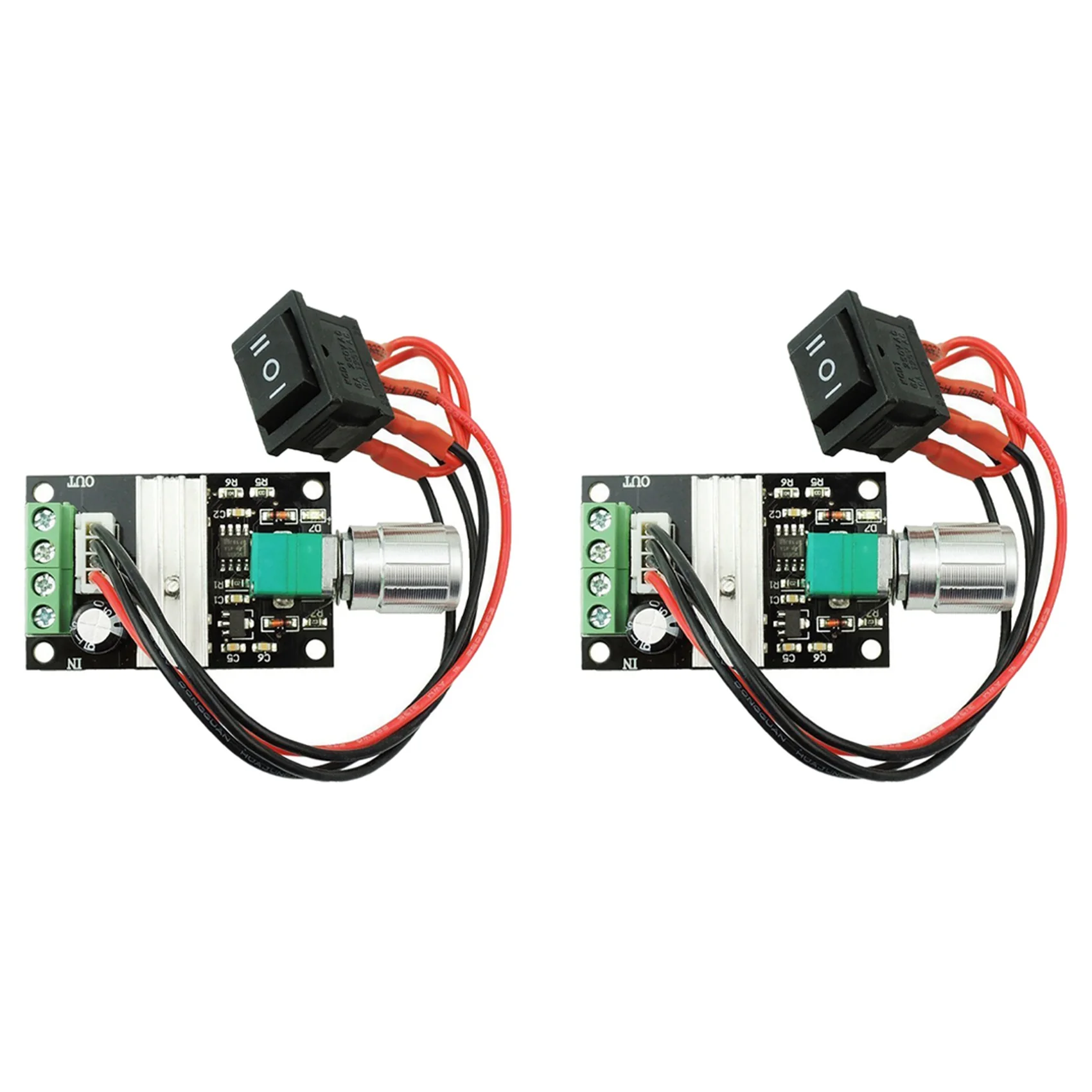 CEA 2X DC Motor Speed Controller PWM 6V12V24V