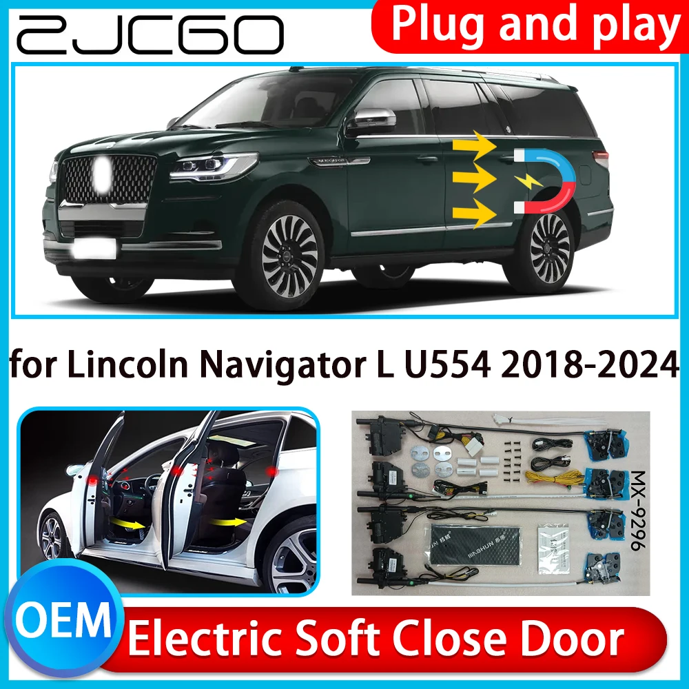 

for Lincoln Navigator L U554 2018-2024 Auto Pull Car Soft Close Kit Door Power Latch Electric Door Catch Soft Closing Assist