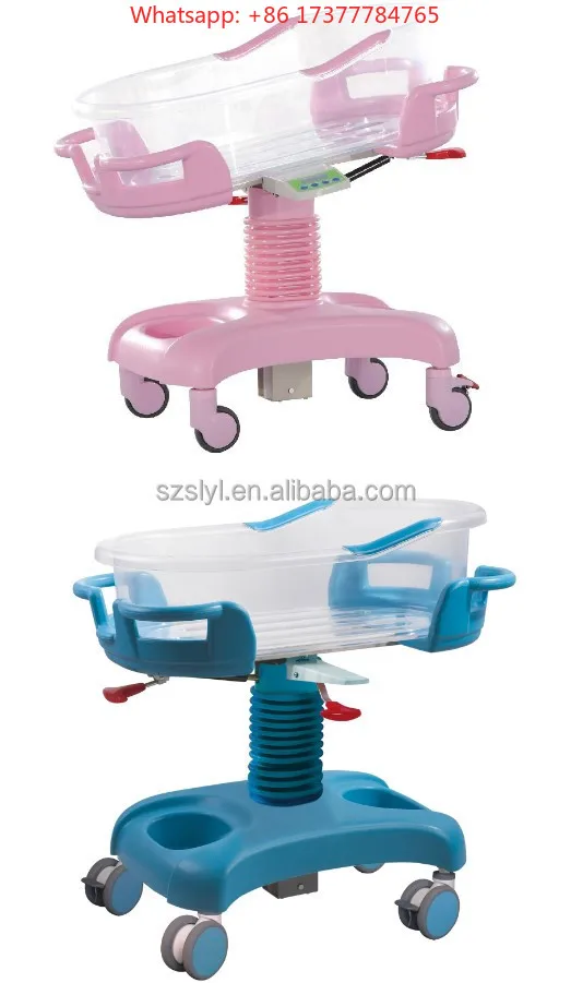 Hospital ABS stroller neonatal stroller hydraulic crib