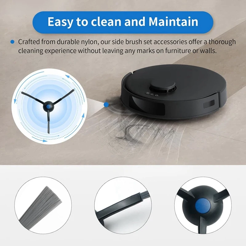 MAKE 21PCS-Vácuo-Escova-Filtro-E esfregão-Conjunto de pano-Para-Ecovacs-Debot-N20-N20-Plus-N20-Pro-Plus-Vacuum-Cleaner-Substituição-Parts