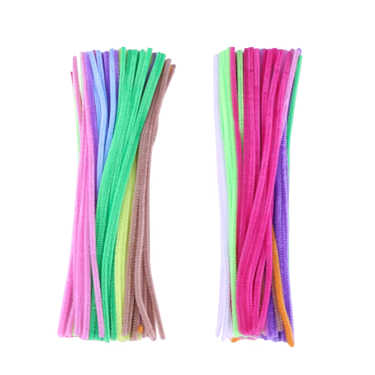 

200pcs Colorful Bendable Pipe Cleaners Stick For Kids Durable Pastel Building Craft Decoration Diy Creative Party Favours