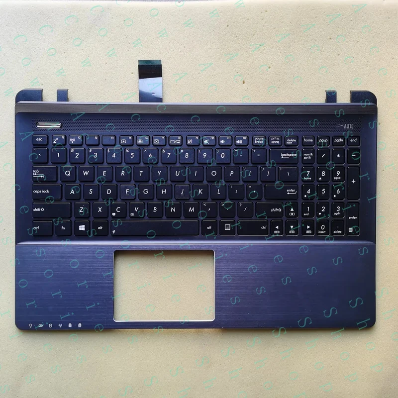 

Новый верхний корпус для ноутбука с клавиатурой и подставкой для рук для ASUS K55V/VD X55 A55V A55VD K55 K55VM R500V