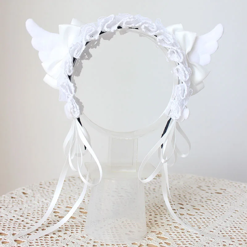 Handmade Lolita Headband Maid Headdress