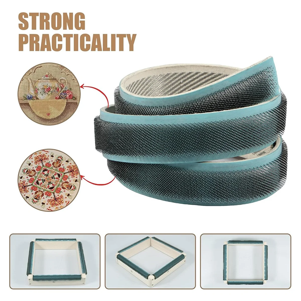 A88M Захватная полоса для коврика, тканевый крючок для тафтинговой рамы, сплошная зажимная полоса, крючок для коврика, зажимная полоса для тафтинга