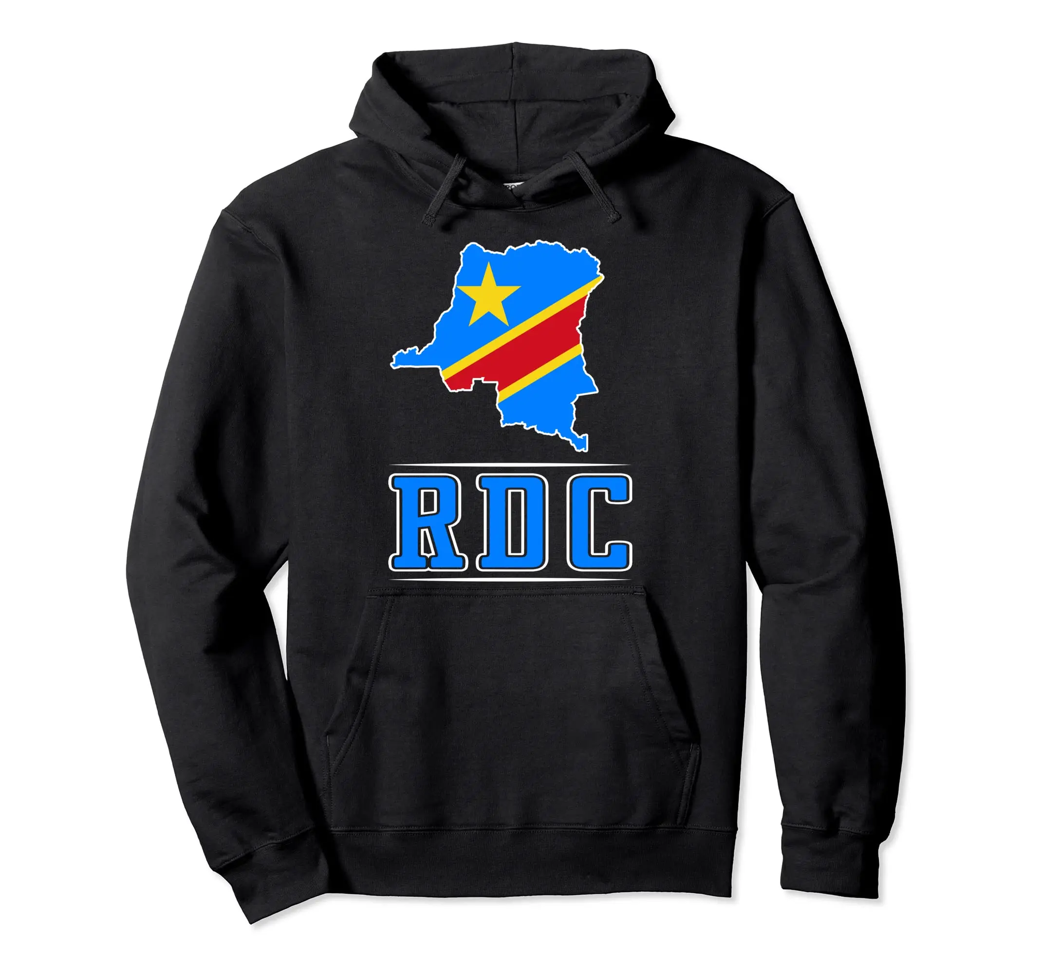 Super Congolese Heritage Proud Congo Roots Flag Pullover Hoodie Men Women Unisex Cotton Hoodies Man Hip Hop Style Sweatshirt