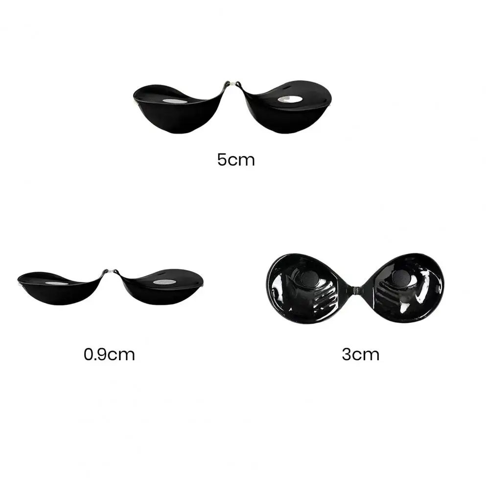 Invisible Strapless Adhesive Stick Bra Strapless Push Up Bras Women Lingerie Seamless Silicone Nipple Covers Bralette Underwear