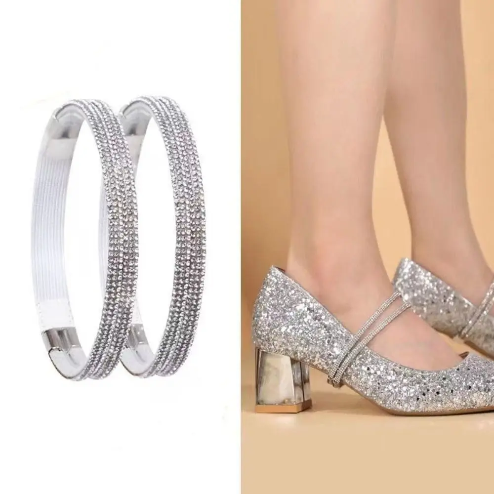 

Prevent Falling Off Elastic Fixing Straps Anti-slip Straps Fashion Women's Shoelaces Casual Detachable Triangle Fixed Strap