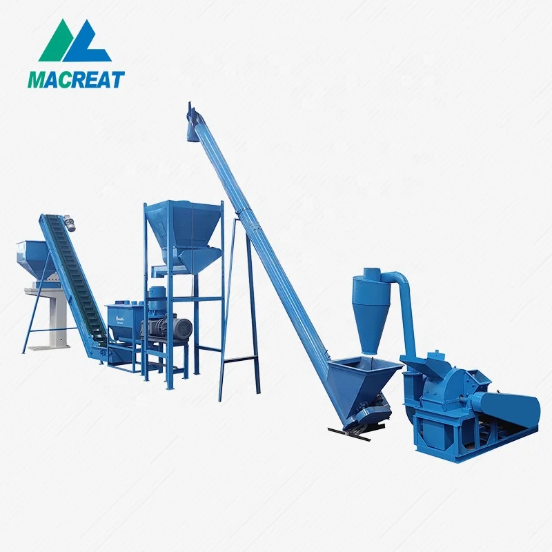 Macreat Small Home Use Wood Pellet Mill and Wood Pellet Press Machine 300-500kg/h With Confirmation