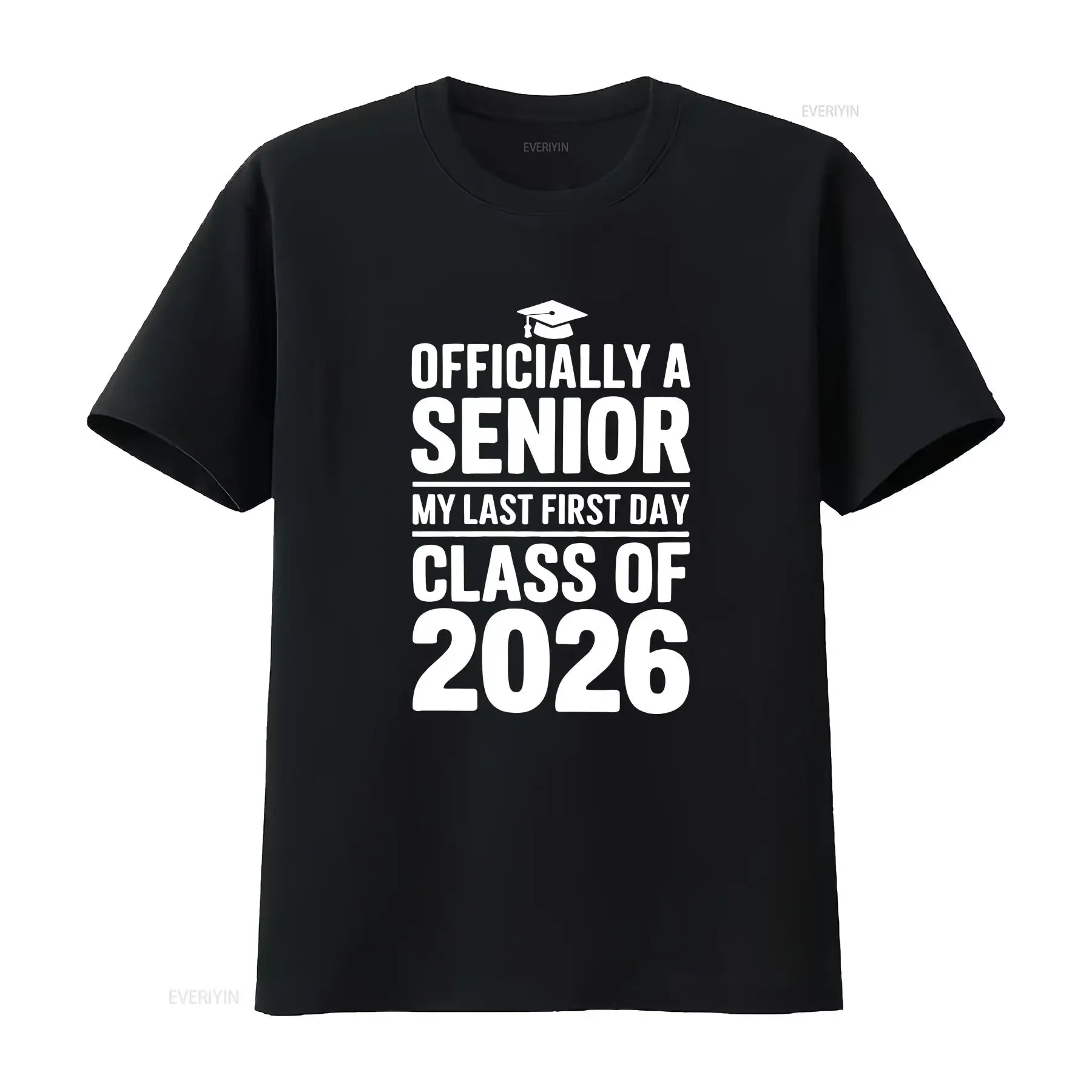 

Официально для пожилых людей, футболка «Мой последний первый день» 2026, класс пожилых людей, школьная винтажная стираная дышащая удобная слегка