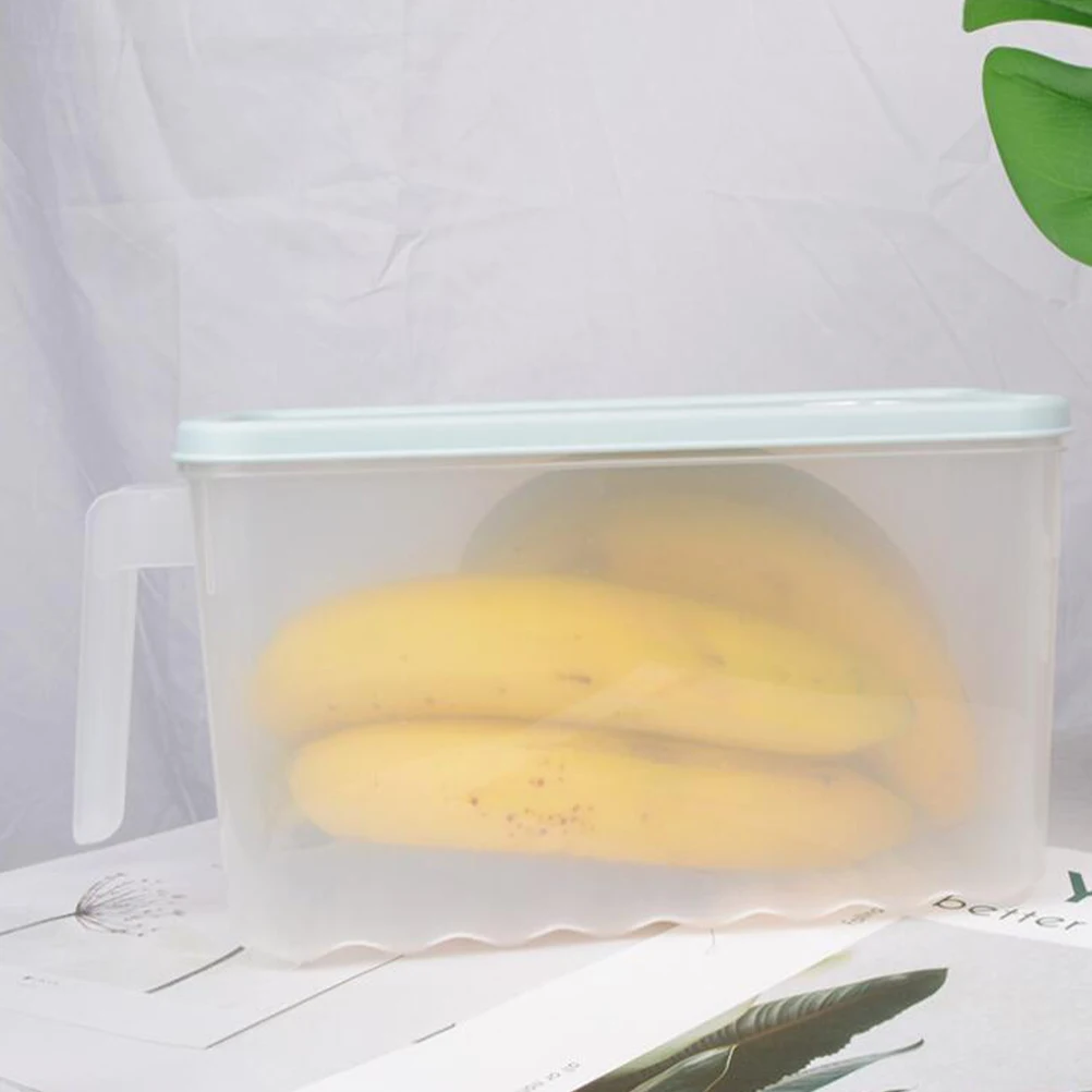 

Food Storage Containers Transparent Kitchen Refrigerator Box For Vegetables Fruits Bpa Free Lightweight Practical Freshness
